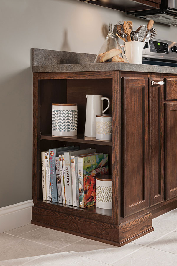 12 Inch Deep Open Base Cabinet - Aristokraft Cabinetry