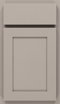 Ellis laminate cabinet door in Stone Gray