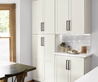 Shaker Styling in Cool Off-White Laminate