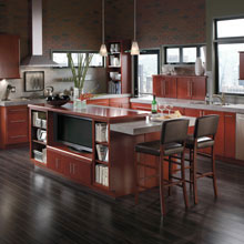 Contemporary kitchen cabinet design