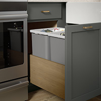 Base Wastebasket Cabinet - Aristokraft Cabinetry