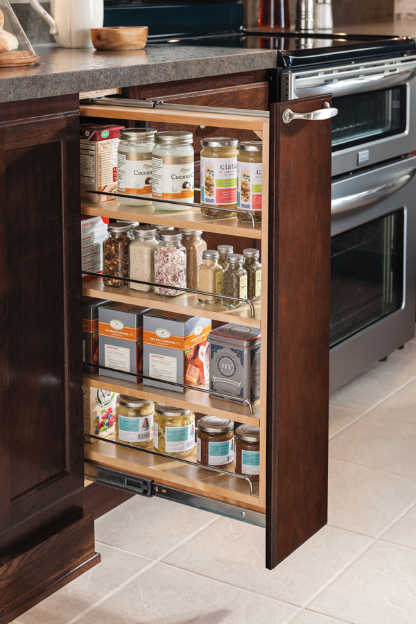 6 Inch Base Pullout Cabinet