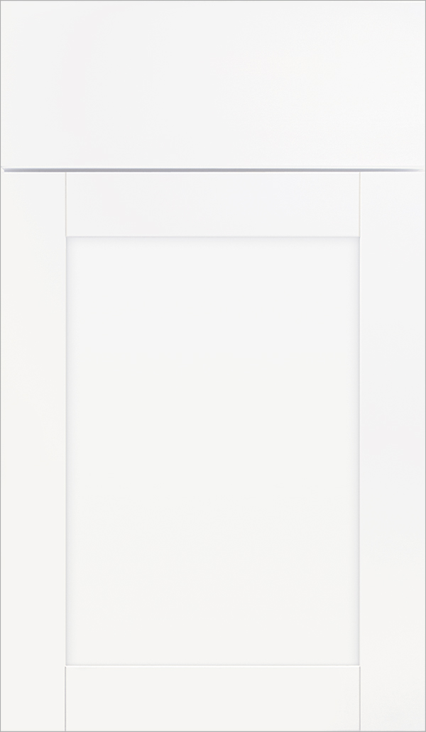 Brellin white laminate cabinet door