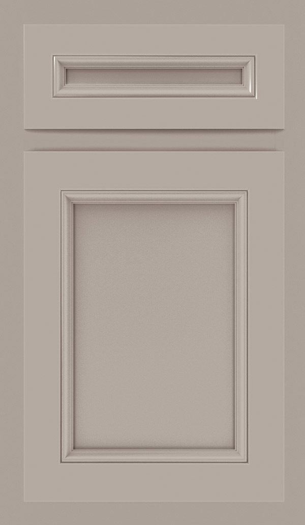 Lillian laminate cabinet door in Stone Gray