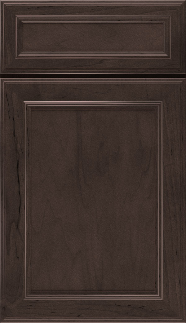 Wentworth 5-piece Maple flat panel cabinet door in Flagstone