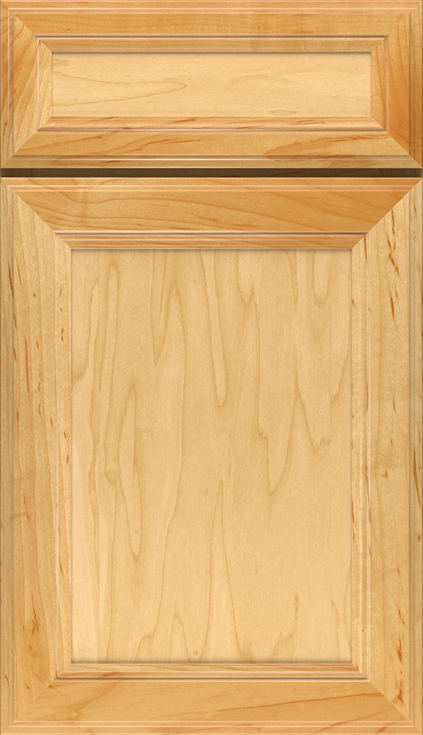Wentworth 5-piece Maple flat panel cabinet door in Natural