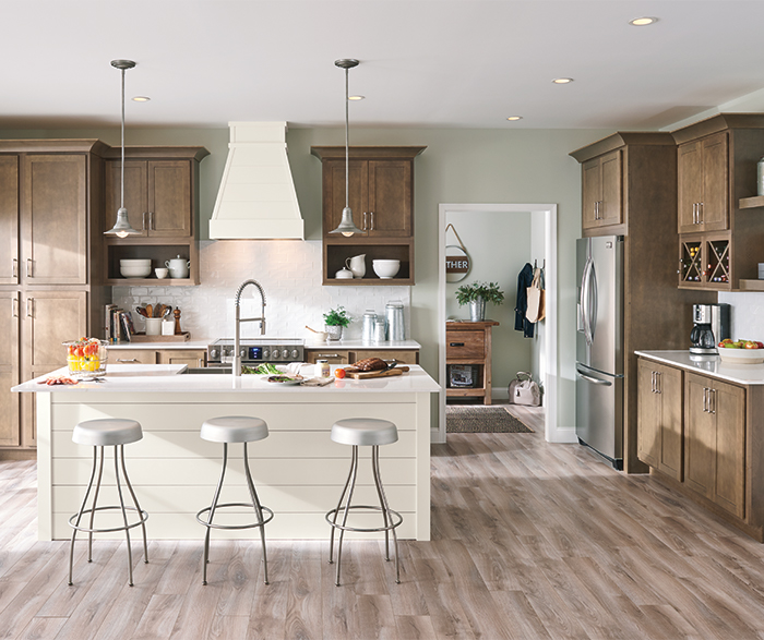 Casual Birch Kitchen Cabinets Aristokraft Cabinetry