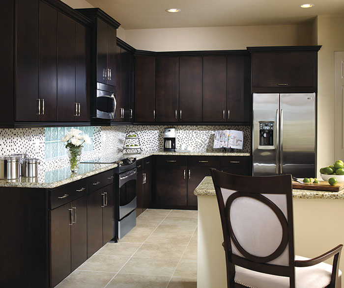 Dark Kitchen Cabinets: Urban Elegance