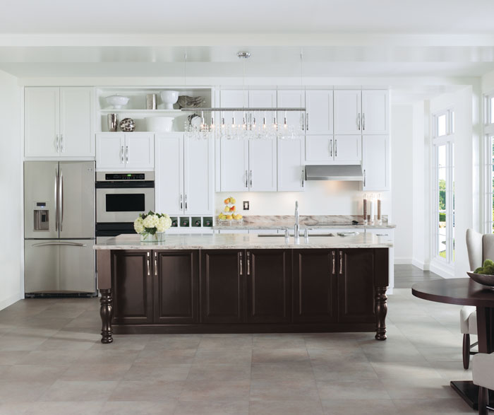 Painted White Kitchen Cabinets