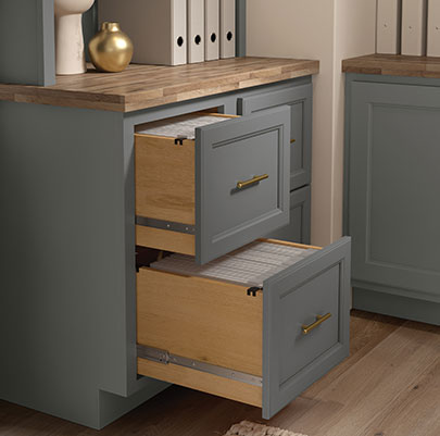 Three Drawer Base Cabinet - Aristokraft Cabinetry